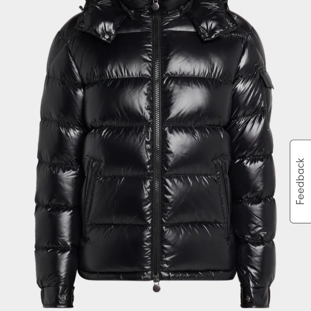 Moncler Black Puffer Jacket